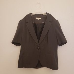 Grey Short Sleeve Jacket